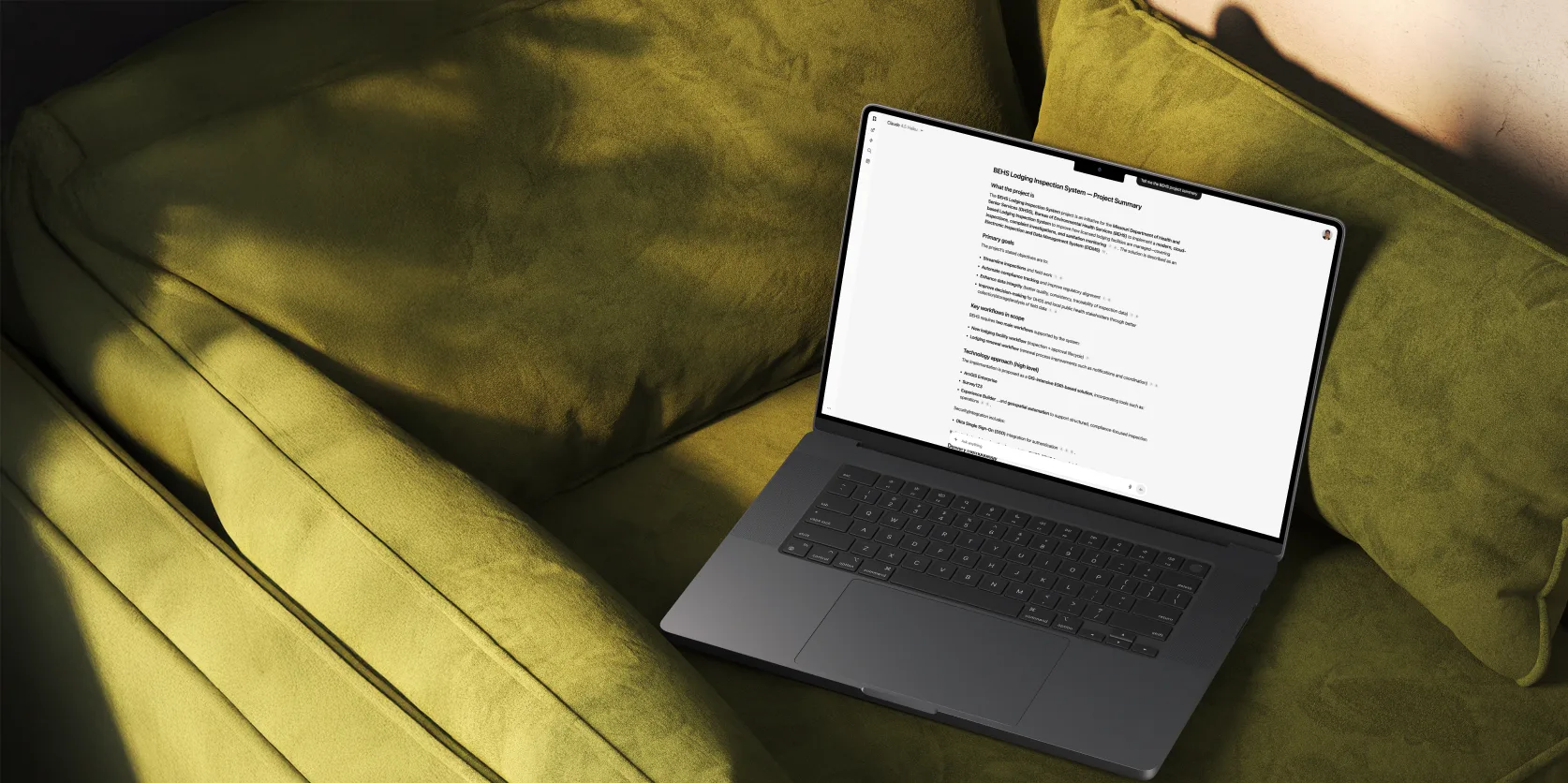 Query results with cited source rows